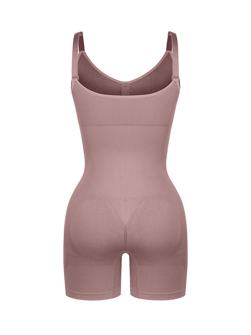 Well-in Vogue Seamless Bust Support Waist and Abdomen Shaping Butt Lifting Jumpsuit